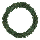 Pre-Lit High Sierra Pine Commercial Artificial Christmas Wreath - 12' - Warm White Lights